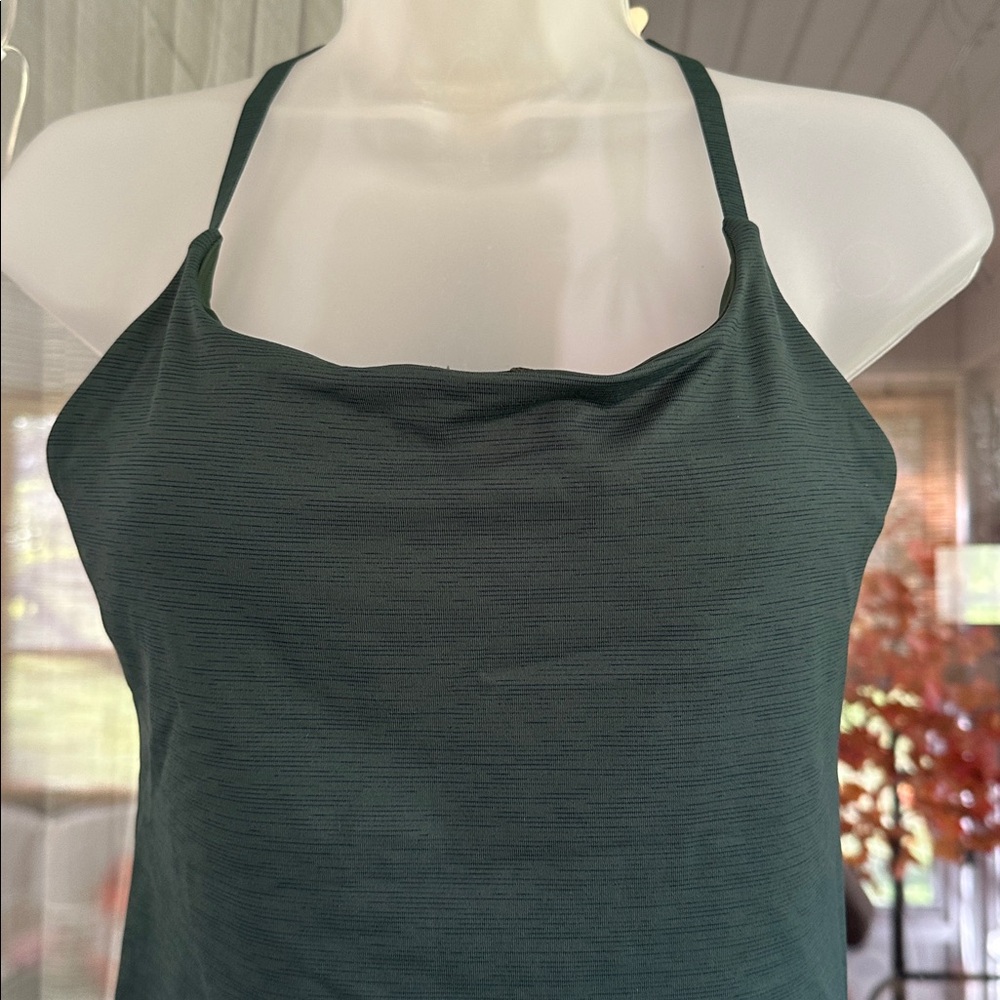 Outdoor Voices Green Crop Top